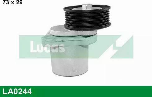 Lucas Engine Drive LA0244 - Натягувач ременя, клинові зуб. autocars.com.ua