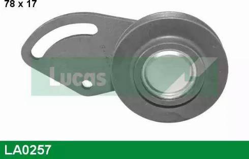 Lucas Engine Drive LA0257 - Важіль натяжки, клиновий ремінь autocars.com.ua