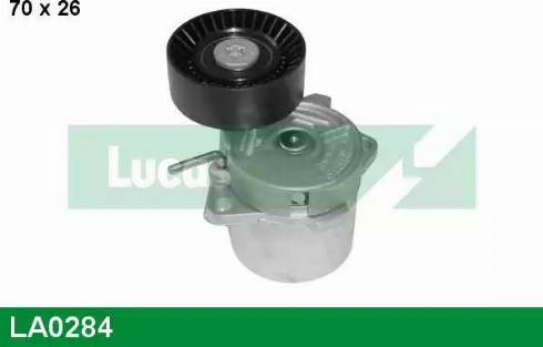 Lucas Engine Drive LA0284 - Натягувач ременя, клинові зуб. autocars.com.ua