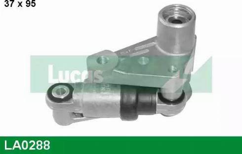 Lucas Engine Drive LA0288 - Натягувач ременя, клинові зуб. autocars.com.ua