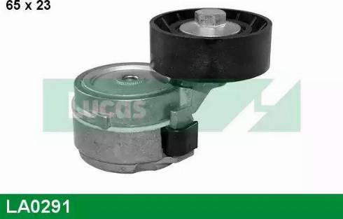 Lucas Engine Drive LA0291 - Натягувач ременя, клинові зуб. autocars.com.ua