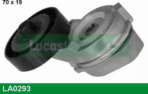 Lucas Engine Drive LA0293 - Натягувач ременя, клинові зуб. autocars.com.ua