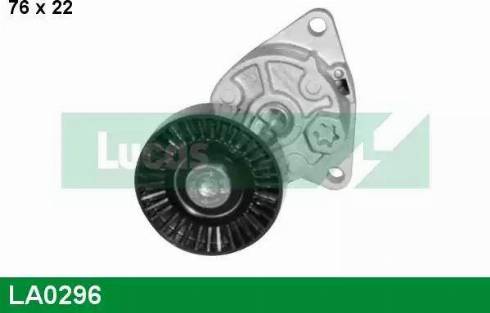 Lucas Engine Drive LA0296 - Натягувач ременя, клинові зуб. autocars.com.ua