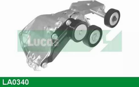 Lucas Engine Drive LA0340 - Натягувач ременя, клинові зуб. autocars.com.ua