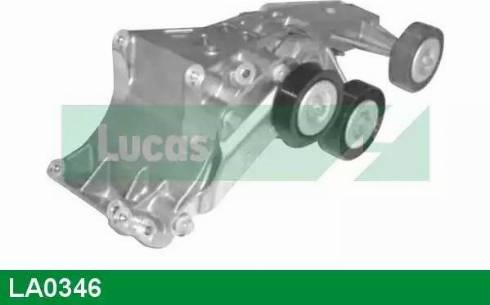 Lucas Engine Drive LA0346 - Натягувач ременя, клинові зуб. autocars.com.ua