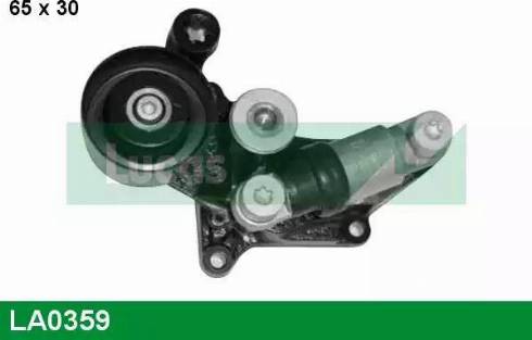 Lucas Engine Drive LA0359 - Натягувач ременя, клинові зуб. autocars.com.ua