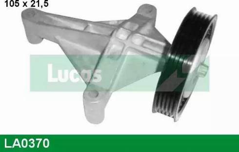 Lucas Engine Drive LA0370 - Натягувач ременя, клинові зуб. autocars.com.ua