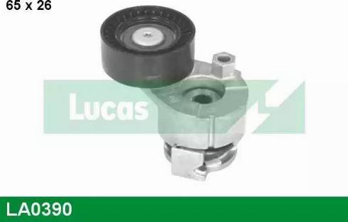 Lucas Engine Drive LA0390 - Натягувач ременя, клинові зуб. autocars.com.ua