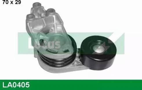 Lucas Engine Drive LA0405 - Натяжитель, поликлиновый ремень autodnr.net