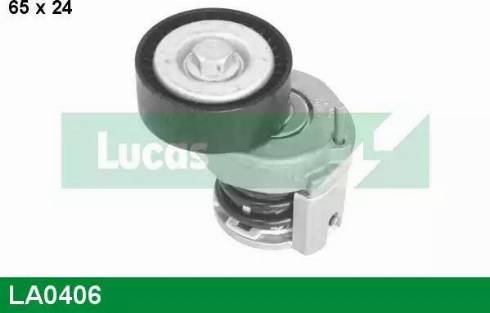 Lucas Engine Drive LA0406 - Натягувач ременя, клинові зуб. autocars.com.ua