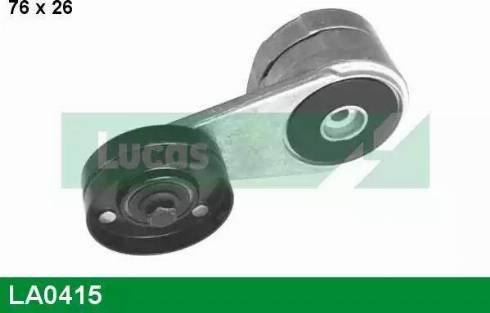 Lucas Engine Drive LA0415 - Натягувач ременя, клинові зуб. autocars.com.ua
