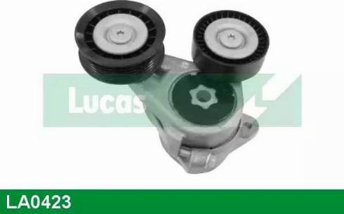Lucas Engine Drive LA0423 - Натягувач ременя, клинові зуб. autocars.com.ua