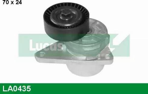 Lucas Engine Drive LA0435 - Натягувач ременя, клинові зуб. autocars.com.ua