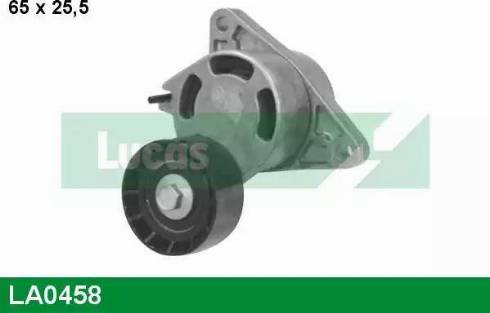 Lucas Engine Drive LA0458 - Натягувач ременя, клинові зуб. autocars.com.ua