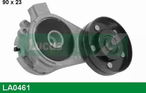 Lucas Engine Drive LA0461 - Натягувач ременя, клинові зуб. autocars.com.ua