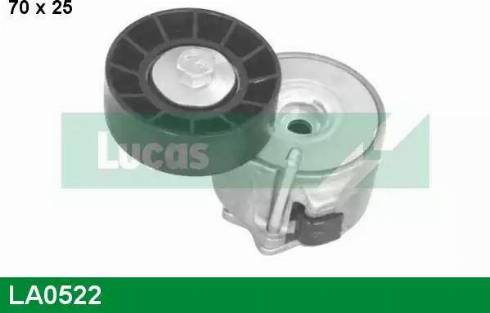 Lucas Engine Drive LA0522 - Натягувач ременя, клинові зуб. autocars.com.ua