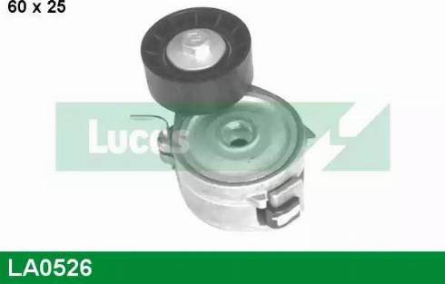 Lucas Engine Drive LA0526 - Натягувач ременя, клинові зуб. autocars.com.ua