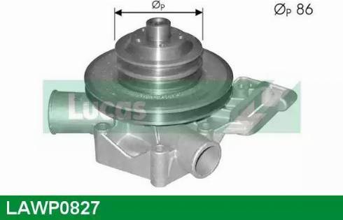 Lucas Engine Drive LAWP0827 - Водяной насос autodnr.net