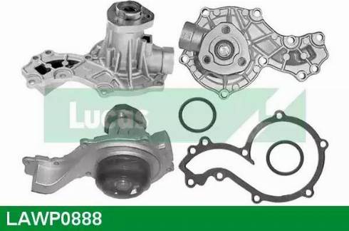 Lucas Engine Drive LAWP0888 - Водяний насос autocars.com.ua