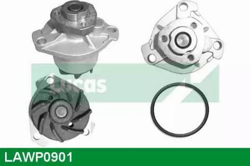 Lucas Engine Drive LAWP0901 - Водяний насос autocars.com.ua