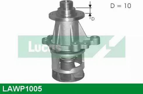 Lucas Engine Drive LAWP1005 - Водяний насос autocars.com.ua