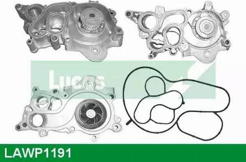 Lucas Engine Drive LAWP1191 - Водяний насос autocars.com.ua