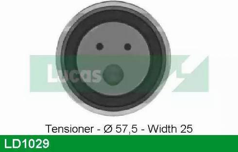 Lucas Engine Drive LD1029 - Натягувач, зубчастий ремінь autocars.com.ua