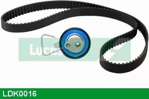 Lucas Engine Drive LDK0016 - Комплект ременя ГРМ autocars.com.ua