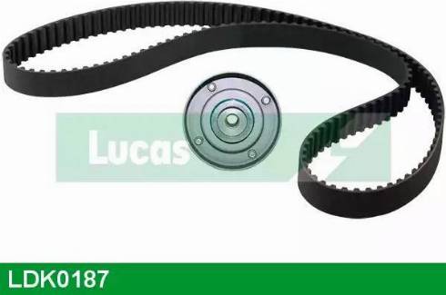 Lucas Engine Drive LDK0187 - Комплект ременя ГРМ autocars.com.ua