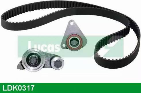 Lucas Engine Drive LDK0317 - Комплект ременя ГРМ autocars.com.ua