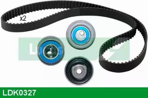 Lucas Engine Drive LDK0327 - Комплект ременя ГРМ autocars.com.ua