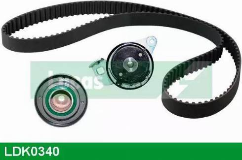 Lucas Engine Drive LDK0340 - Комплект ременя ГРМ autocars.com.ua