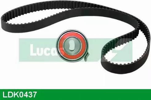 Lucas Engine Drive LDK0437 - Комплект ременя ГРМ autocars.com.ua