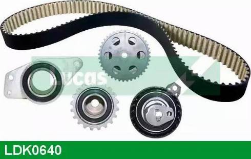 Lucas Engine Drive LDK0640 - Комплект ременя ГРМ autocars.com.ua