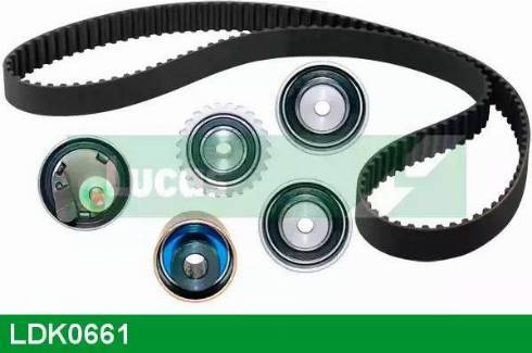 Lucas Engine Drive LDK0661 - Комплект ременя ГРМ autocars.com.ua