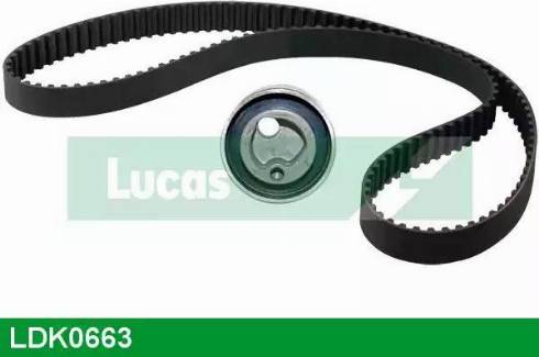 Lucas Engine Drive LDK0663 - Комплект ременя ГРМ autocars.com.ua