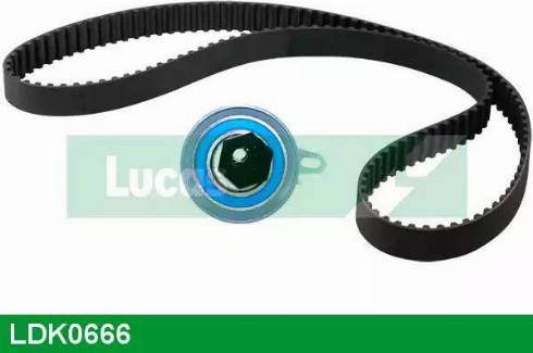 Lucas Engine Drive LDK0666 - Комплект ременя ГРМ autocars.com.ua