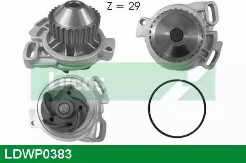 Lucas Engine Drive LDWP0383 - Водяний насос autocars.com.ua