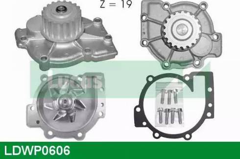 Lucas Engine Drive LDWP0606 - Водяний насос autocars.com.ua