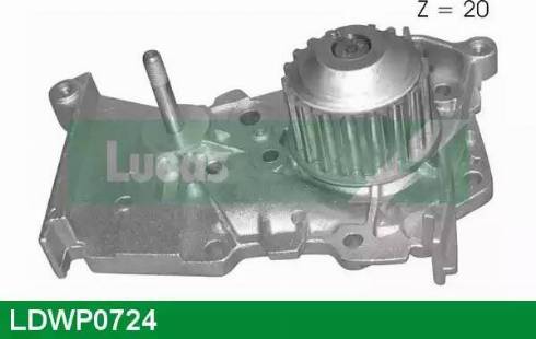 Lucas Engine Drive LDWP0724 - Водяний насос autocars.com.ua