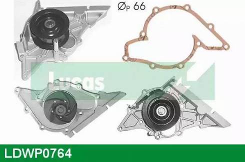 Lucas Engine Drive LDWP0764 - Водяний насос autocars.com.ua