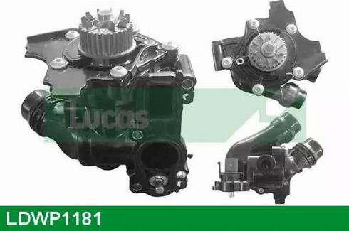Lucas Engine Drive LDWP1181 - Водяний насос autocars.com.ua