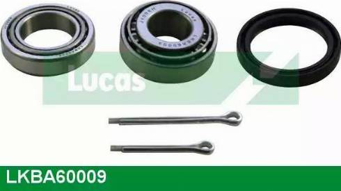 Lucas Engine Drive LKBA60009 - Комплект підшипника маточини колеса autocars.com.ua