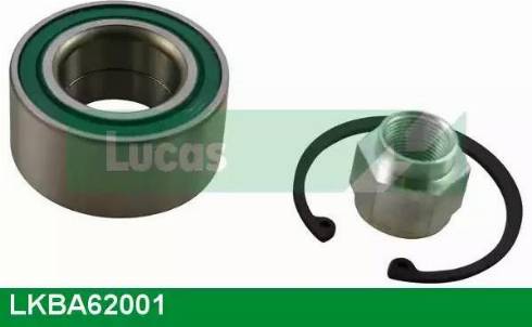 Lucas Engine Drive LKBA62001 - Комплект підшипника маточини колеса autocars.com.ua