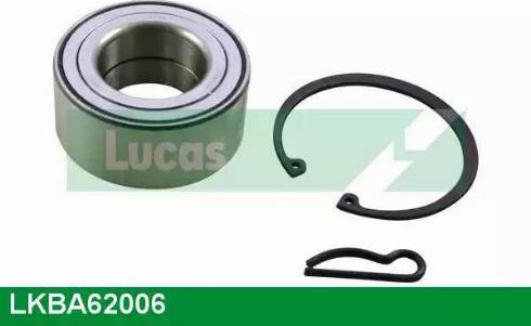 Lucas Engine Drive LKBA62006 - Комплект підшипника маточини колеса autocars.com.ua