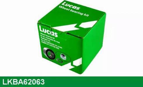 Lucas Engine Drive LKBA62063 - Комплект підшипника маточини колеса autocars.com.ua
