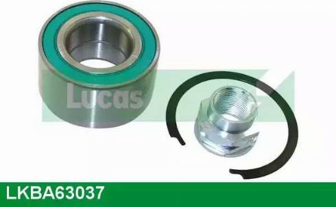 Lucas Engine Drive LKBA63037 - Комплект подшипника ступицы колеса autodnr.net