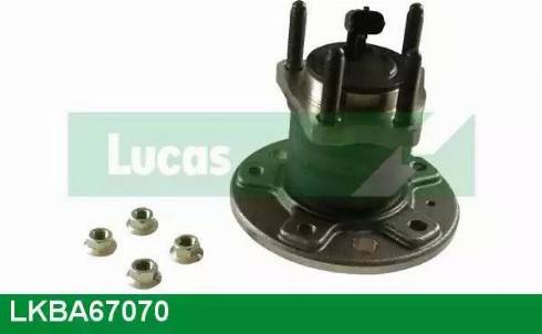 Lucas Engine Drive LKBA67070 - Ступица колеса, поворотный кулак autodnr.net