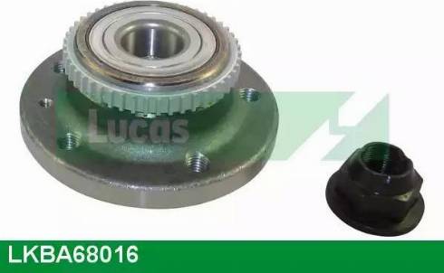 Lucas Engine Drive LKBA68016 - Ступица колеса, поворотный кулак autodnr.net