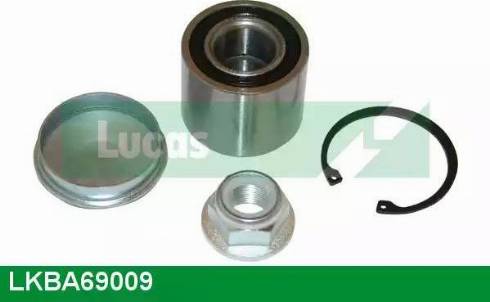 Lucas Engine Drive LKBA69009 - Комплект підшипника маточини колеса autocars.com.ua